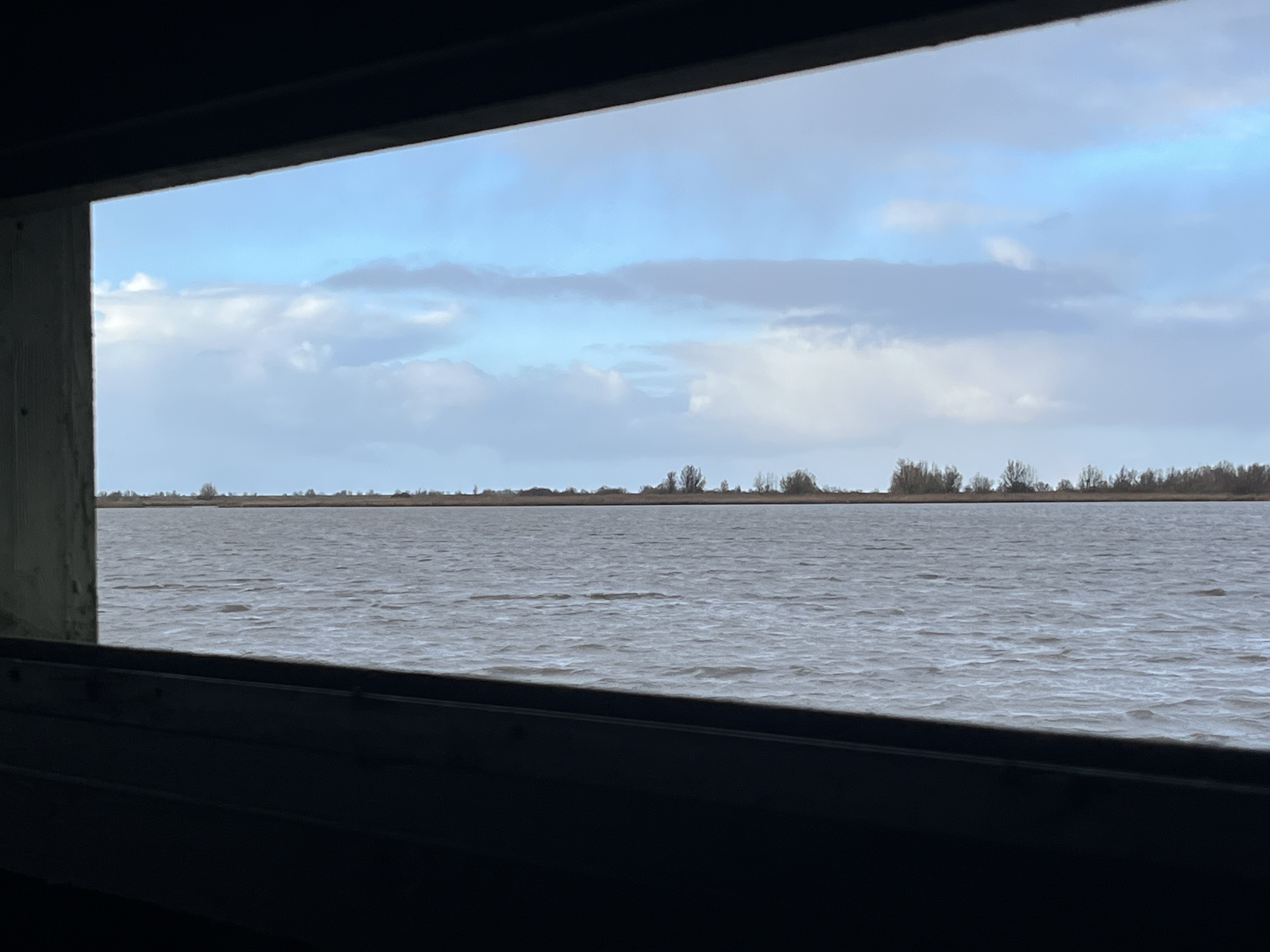 (Oostvaardersplas). Foto van Gerda van der Meer.
Kijkhut